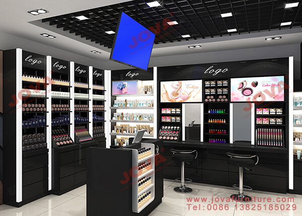 cosmetic shop display design