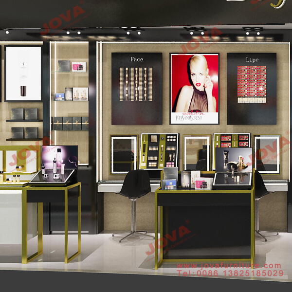 cosmetic display showcase wholesale