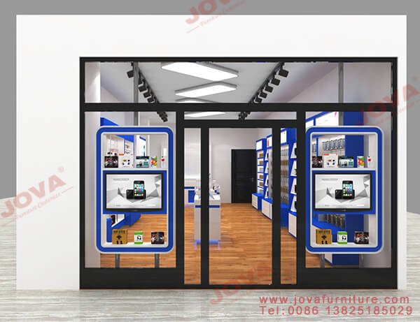 cell phone store front design