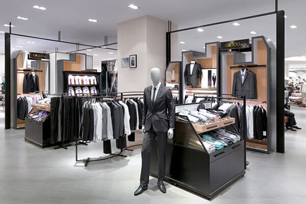 retail clothing fixtures