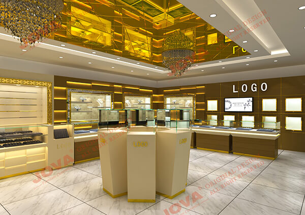 furniture for gold jewellery shop