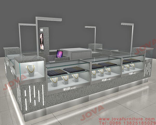kiosk jewelry store design