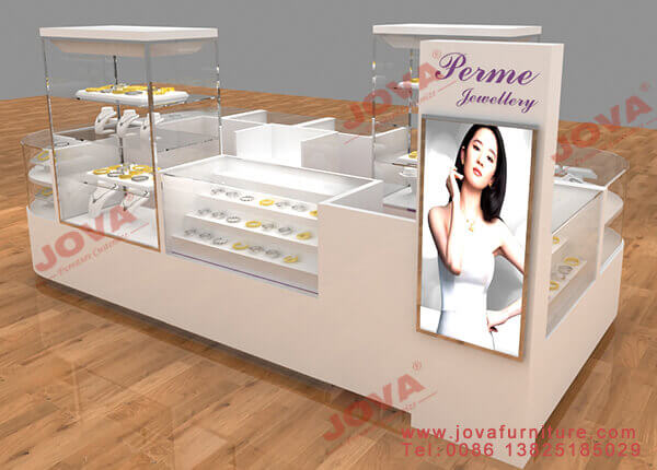 jewelry counter for kiosk design