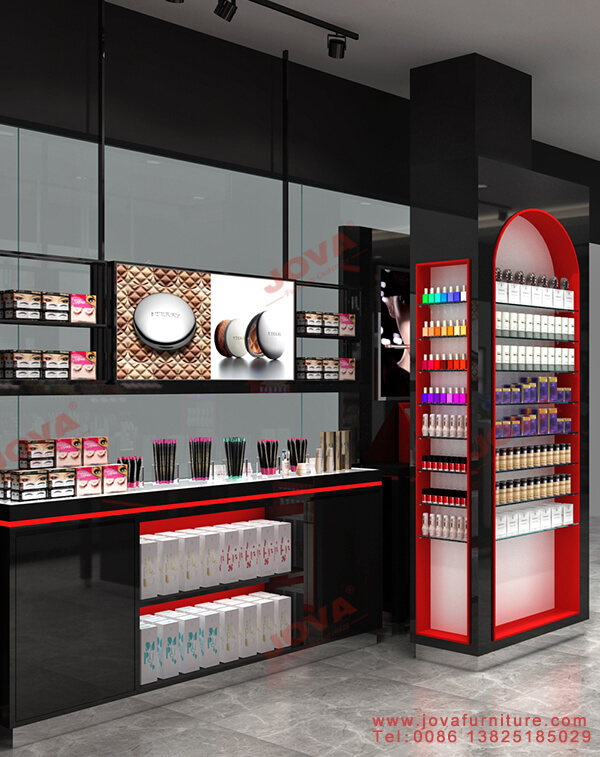 cosmetics store display