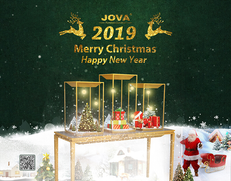 JOVA DISPLAY FURNITURE Merry Christmas