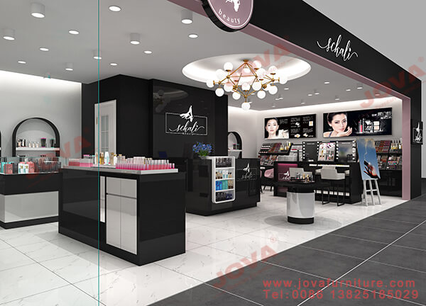 cosmetic shop decoration Qatar