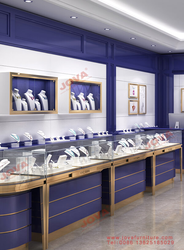 luxury jewelry showcase