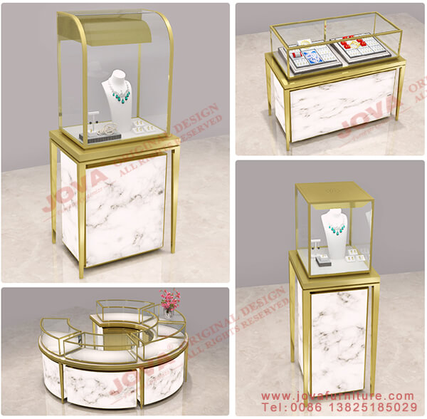 glass jewelry display design