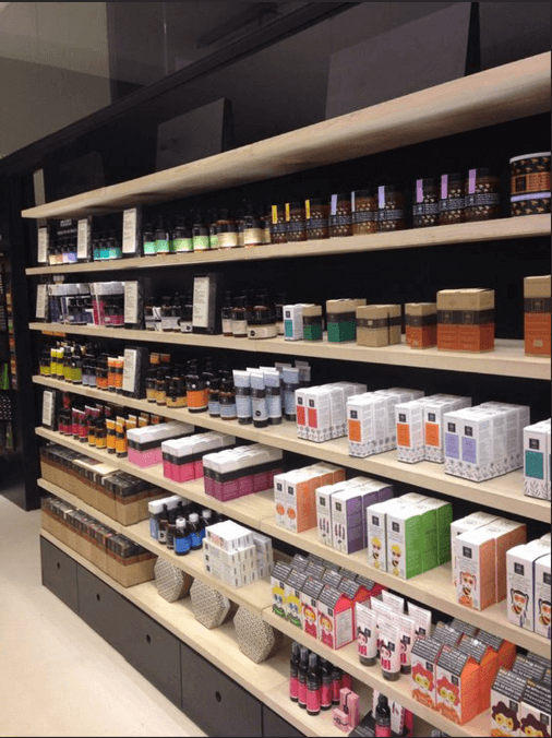 shop display shelf