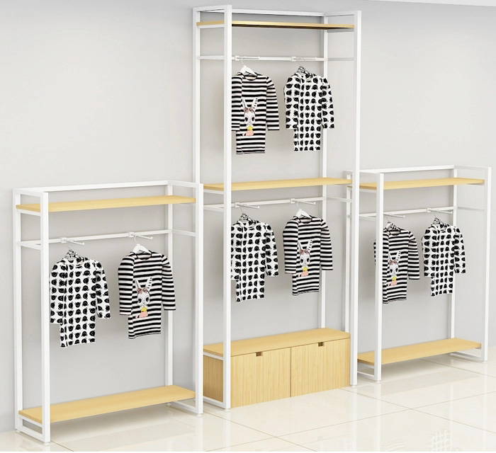 retail wall systems for clothing store