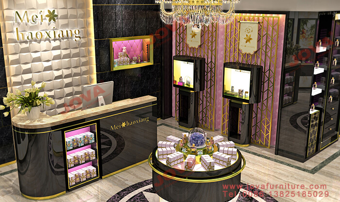 perfume store display