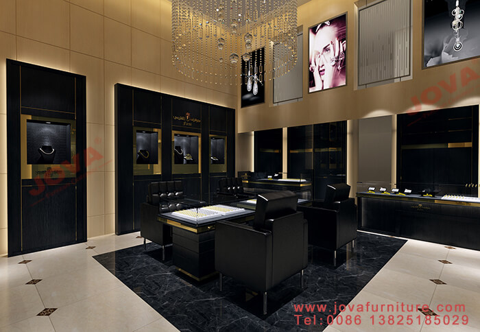 jewelry shop designing and furniture manufacturing
