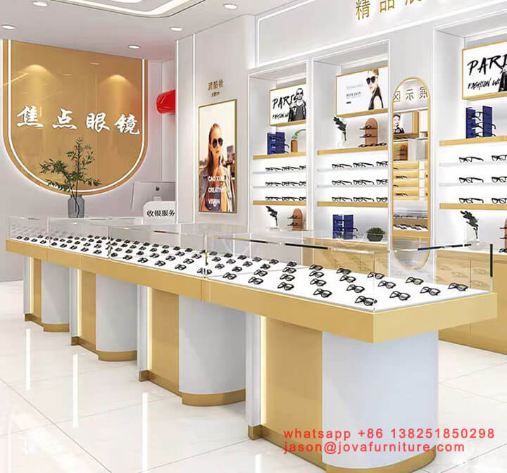 interior design for optical shop