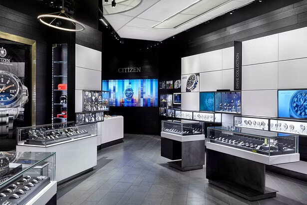 watch store design