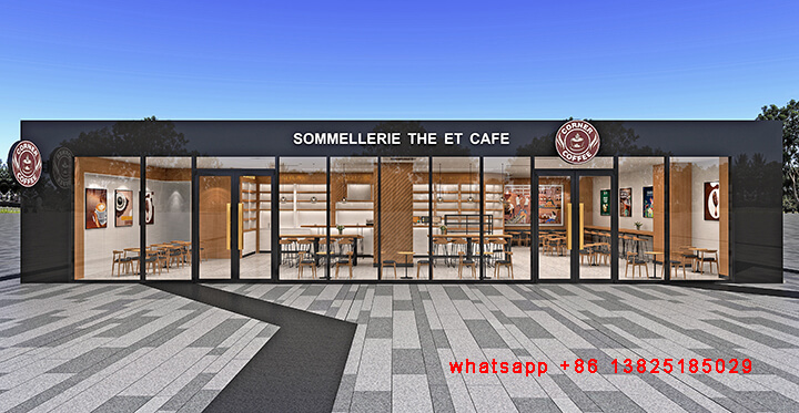 coffee shop design front