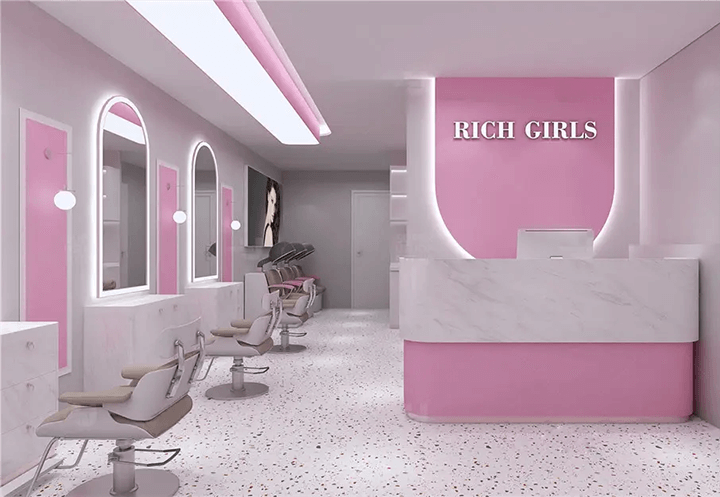 hair salon decoration