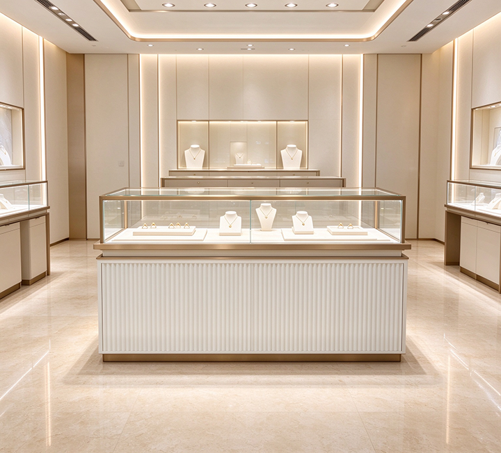 Jewelry display counter