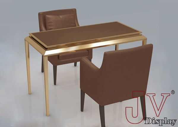 jewelry store reception table