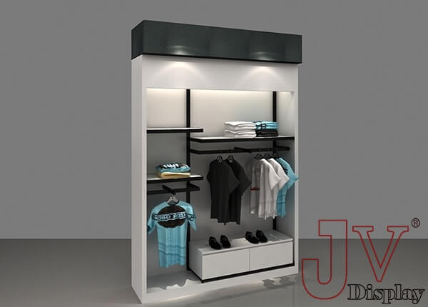 wall display racks for retail stores