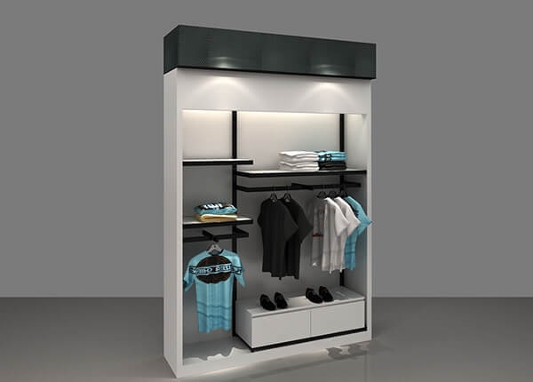 wall display racks for retail stores