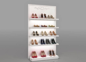 عرض الحذاء جدار مخصص لمحلات امرأة