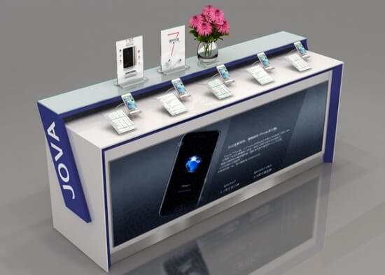 mobile phone counter