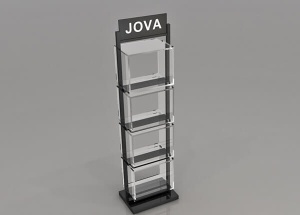 Square acrylic pedestal