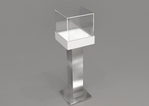 pedestal display cases