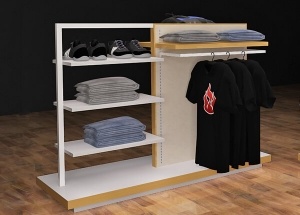 shirt display rack