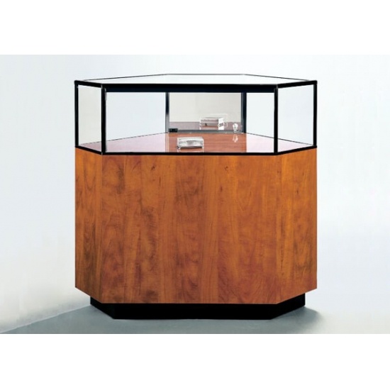 wooden jewelry display cases
