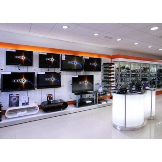 electronics showroom interior design