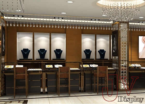jewellery showroom interior design india