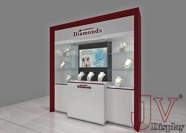jewelry wall display cases