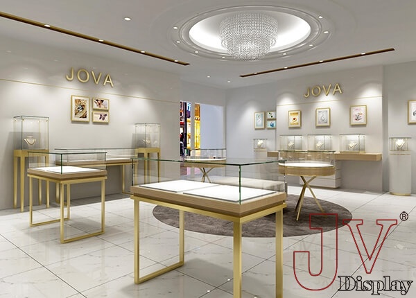 interior design of jewellery shop