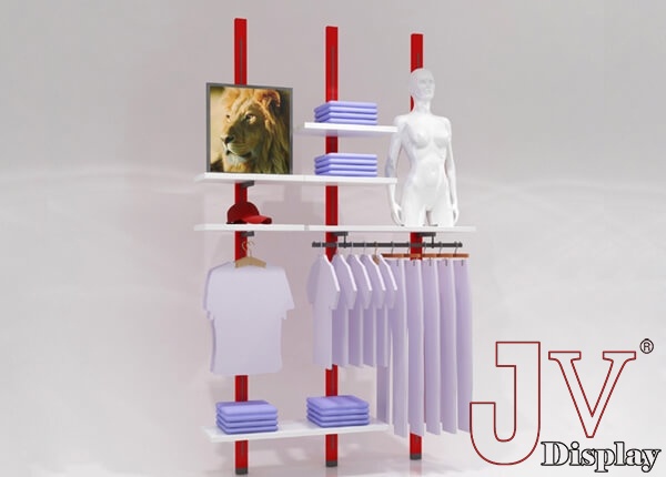 wall mounted garment rack