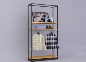 boutique clothing wall racks