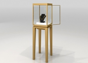 pedestal display case