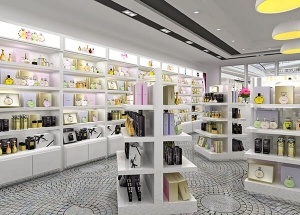 perfume rack display
