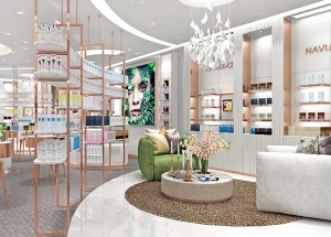 perfume showroom design