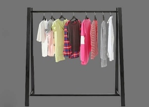 free standing clothes rack