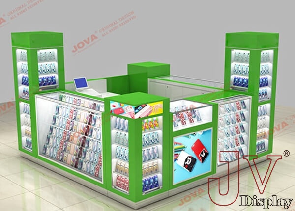 cell phone accessories mall kiosk