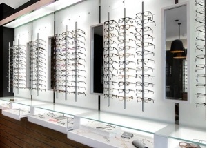 optical store display