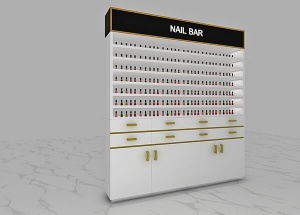 nail polish display cabinet