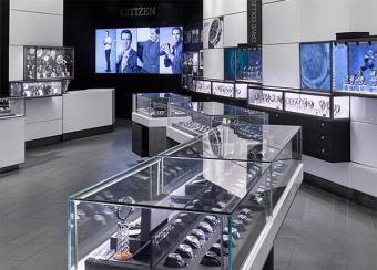 watch store design